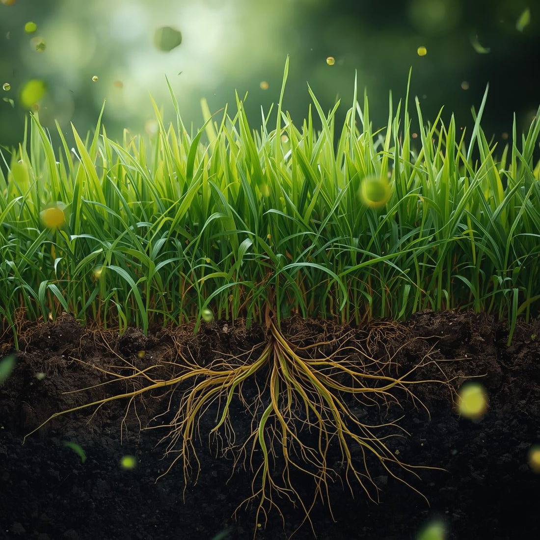 Zoysia lawn fertilized with Z NPK Fertilizer Series